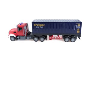 اسباب بازی ماشین کنترلی تریلی کانتینردار بزرگ Remote Control TRANSPORT TRUCK مقیاس 1:24_اسباب بازی ماشین کنترلی